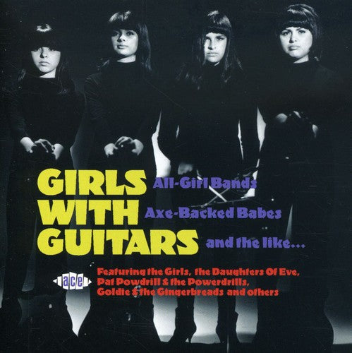 the album cover for Girls With Guitars - Girls With Guitars [Import]