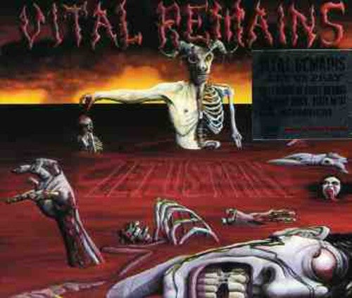 the album cover for Vital Remains - Let Us Pray