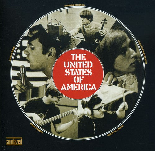 the album cover for United States Of America - United States Of America