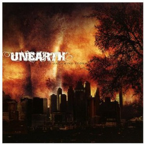 the album cover for Unearth - Oncoming Storm