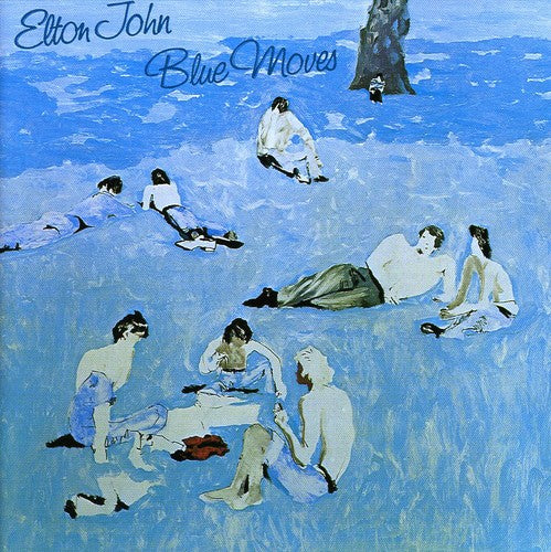 the album cover for Elton John - Blue Moves [Import]