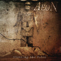 the album cover for Aeon - Bleeding the False