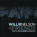 the album cover for Willie Nelson - Outlaws and Angels