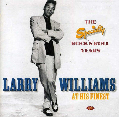the album cover for Larry Williams - At His Finest-Specialty Rock 'n Roll Years [Import]