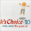 the album cover for Ks Choice - 10 1993-2003 Ten Years of