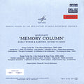 the album cover for Mahogany - Memory Column: Early Works & Rarities 1996-2004