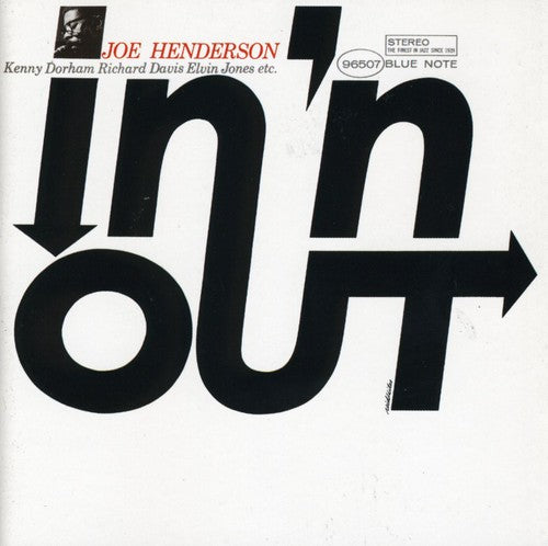 the album cover for Joe Henderson - In N Out