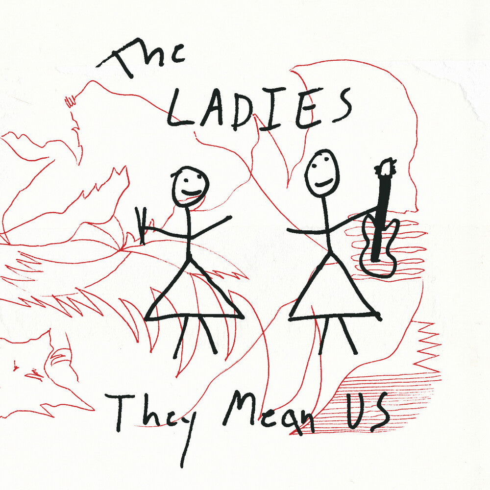 the album cover for The Ladies - They Mean Us [Black LP]
