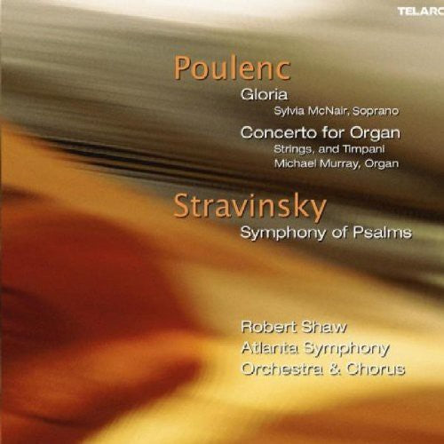 the album cover for Stravinsky/Poulenc - Symphony of Psalms / Gloria