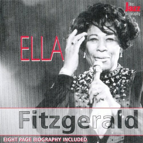 the album cover for Ella Fitzgerald - Jazz Biography Series