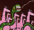 the album cover for Six Parts Seven - Everywhere & Right Here