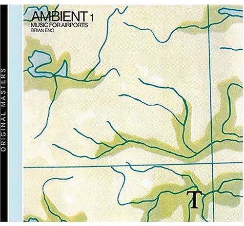 the album cover for Brian Eno - Ambient 1: Music for Airports