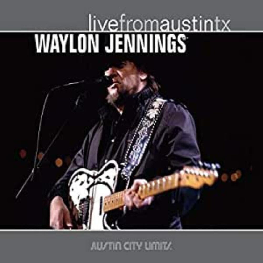the album cover for Waylon Jennings - Live from Austin TX