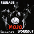 the album cover for The 5.6.7.8's - Teenage Mojo Workout