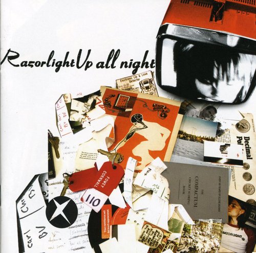 the album cover for Razorlight - Up All Night