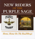 the album cover for New Riders Of The Purple Sage - Home Home On The Road/Brujo [Import]