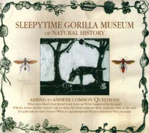 the album cover for Sleepy Time Gorilla Museum - Of Natural History [Digipak]