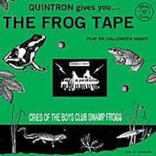 the album cover for Quintron - The Frog Tape