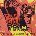 the album cover for The Go! Team - Thunder Lightning Strike
