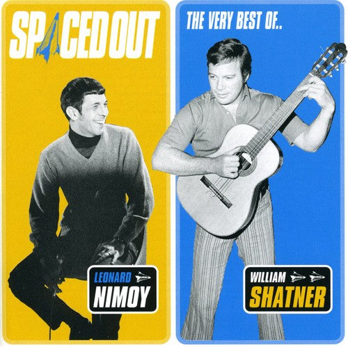 the album cover for William Shatner - Spaced Out-Very Best Of Nimoy/Shatner [Import]