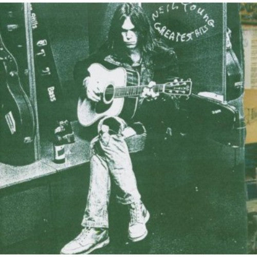the album cover for Neil Young - Greatest Hits