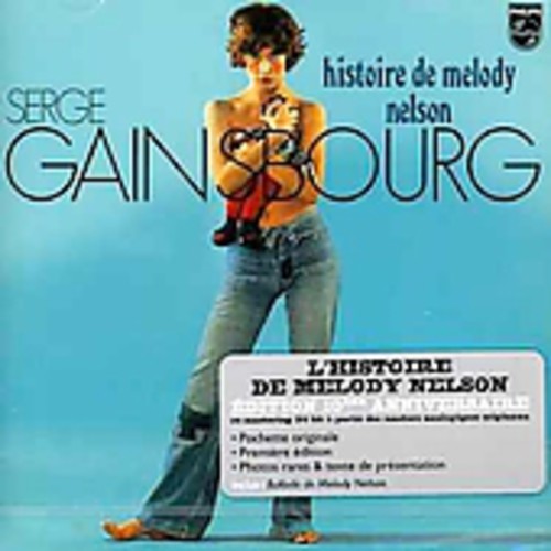the album cover for Serge Gainsbourg - Histoire De Melody Nelson