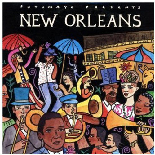 the album cover for Putumayo Presents - New Orleans