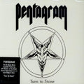 the album cover for Pentagram - Turn To Stone [Import]