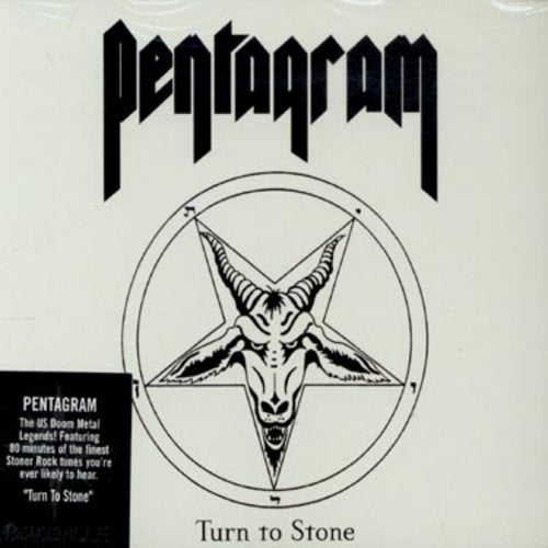 the album cover for Pentagram - Turn To Stone [Import]