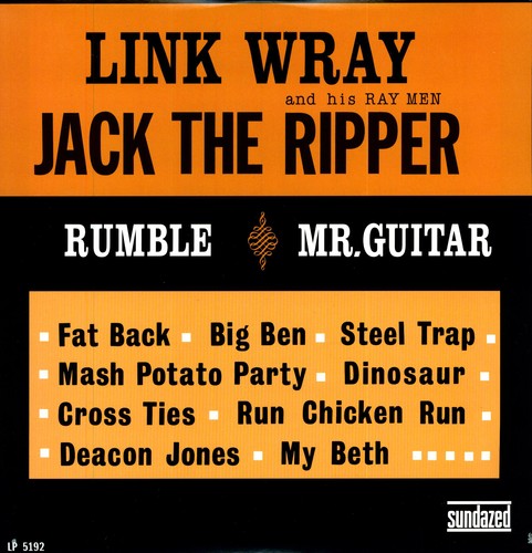 the album cover for Link Wray - Jack the Ripper