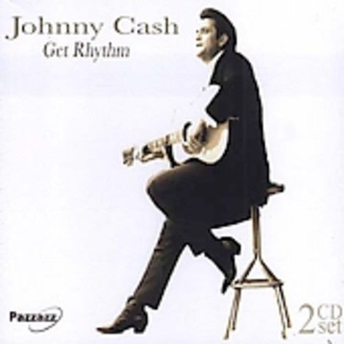 the album cover for Johnny Cash - Get Rhythm