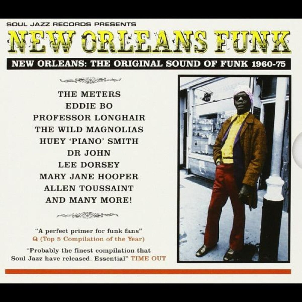 the album cover for New Orleans Funk - New Orleans Funk