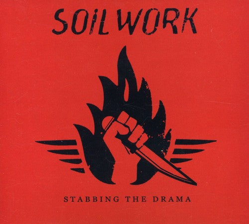 the album cover for Soilwork - Stabbing the Drama