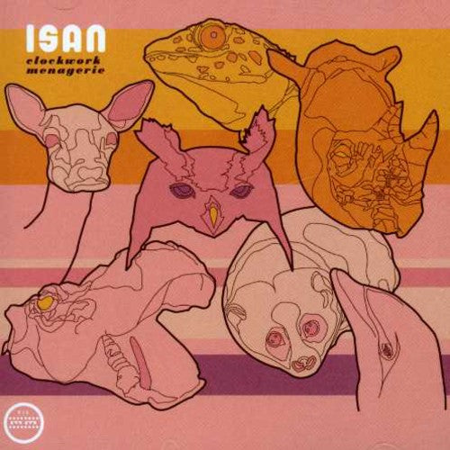 the album cover for Isan - Clockwork Menagerie