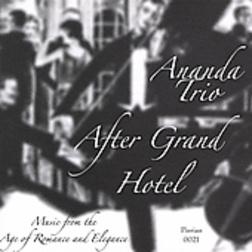 the album cover for Ananda - After Grand Hotel