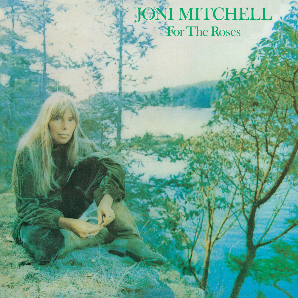 the album cover for Joni Mitchell - For the Roses