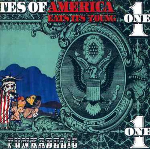 the album cover for Funkadelic - America Eats Its Young [Import]