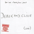 the album cover for Peter Cook & Dudley Moore - Derek & Olive Live [Import]