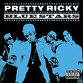 the album cover for Pretty Ricky - Blue Stars