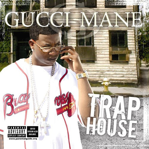 the album cover for Gucci Mane - Trap House
