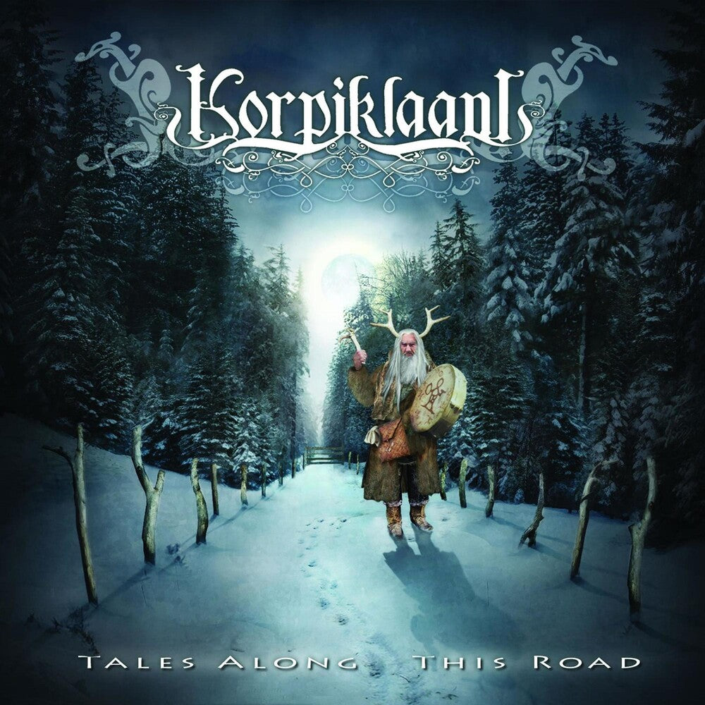 the album cover for Korpiklaani - Tales Along This Road