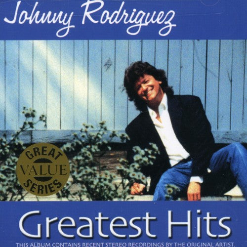 the album cover for Johnny Rodriguez - Greatest Hits