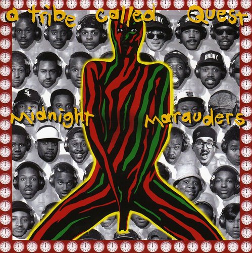 the album cover for A Tribe Called Quest - Midnight Marauders [Import]