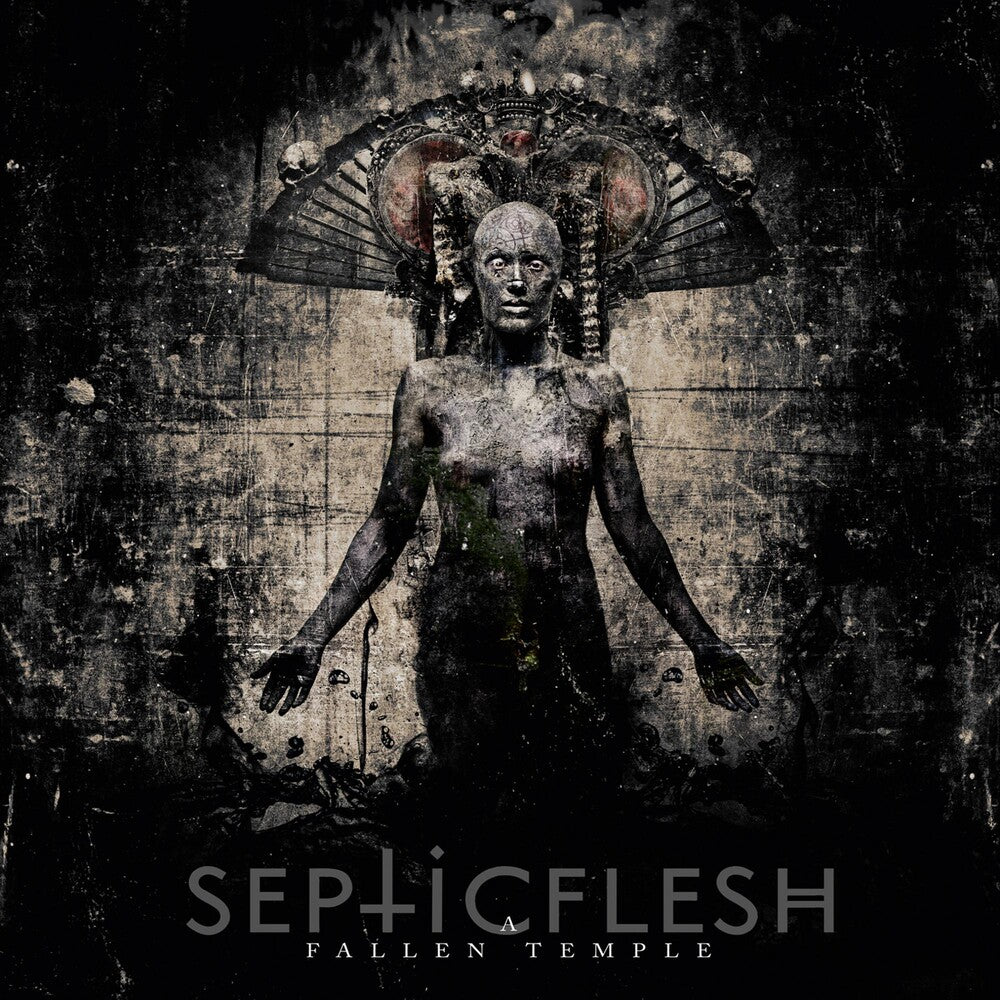 the album cover for Septicflesh - A Fallen Temple