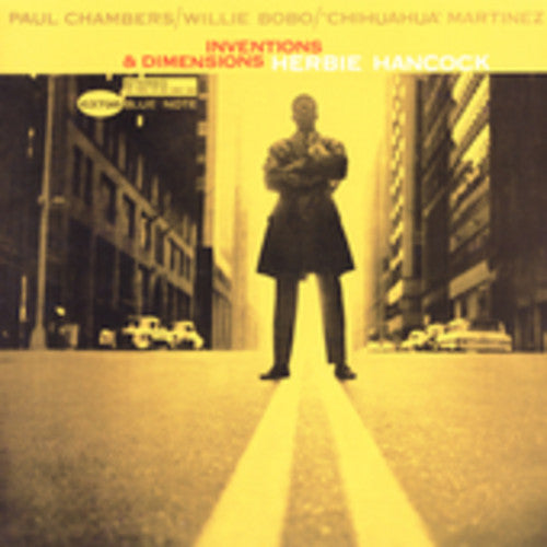 the album cover for Herbie Hancock - Inventions & Dimensions