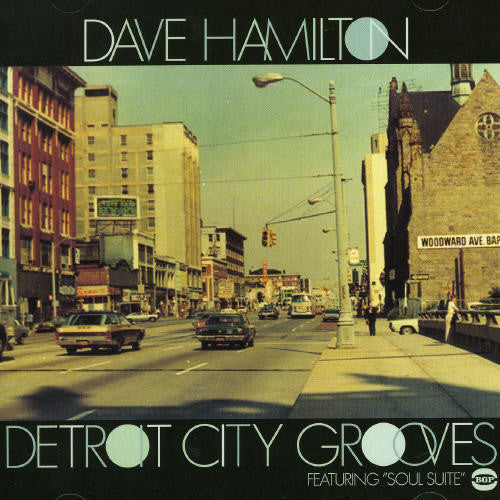 the album cover for Dave Hamilton - Detroit City Grooves [Import]