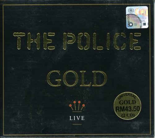 the album cover for The Police - Gold-Live [Import]