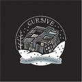 the album cover for Cursive - The Difference Between Houses and Homes: Lost Songs and Loose Ends 1995-2001