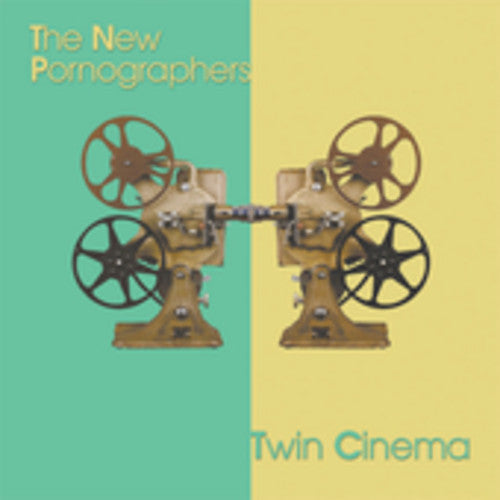 the album cover for The New Pornographers - Twin Cinema