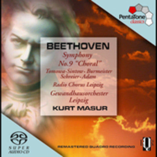 the album cover for L.V. Beethoven - Symphony 9